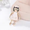 Brooches 20 Pcs Pin Gift For Nurses Cute Pink Enamel Brooch Pearl Badge Women Jewelry Nursing Students