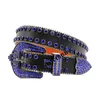 Bb Strass Simon Punk Rose Ceintures Femmes Designer Bracelet En Cuir Diamant Bing Ceinture Western Cowboy Y2K E Filles Ceinture De Mode Pour Jeans Hommes