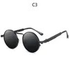 Солнцезащитные очки MCLEXN круглые металлические очки в стиле стимпанк для мужчин и женщин модные очки брендовые дизайнерские ретро винтажные UV4001290y