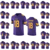 Minnesota''Vikings''Men 8 Kirk Cousins 18 Justin Jefferson 19 Adam Thielen 84 Irv Smith Jr. Custom Women Youth''NFL Football Jersey