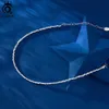 Anklets orsa juveler 14k guld 925 sterling silver nugget kedja för kvinnor mode unika fotarmband ankelband smycken sa57 231208