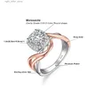 With Side Stones JewelryPalace Moissanite D Color 1ct S925 Sterling Silver Wedding Engagement Ring for Woman Infinity Luxury Ring YQ231209