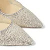 Sandálias femininas da moda Trendy Romy 60 - 85 mm Bombas MULES EM TULLE GLITTELED Itália Classic Classic Ponto Designer Designer de Luxo Casamento Sandália High Box UE 35-43