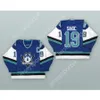 Gdsir Custom Blue Joe Sakic Quebec Nordiques Hockey Jersey Новый топ ED S-M-L-XL-XXL-3XL-4XL-5XL-6XL