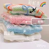 Women's Sweaters New23ss New Product Luo Family Women's Knitted Pullover Mohawk Rainbow Sweater