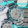 Fashion Rainbow Watch Iced Out Diamond 40mm Toplevel 316 Refined Steel Watchband Crystal Dial Automatic Watches Luminous Waterproof Wristwatch