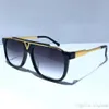 MASCOT 0937 classic Popular sunglasses Retro Vintage shiny gold Summer unisex Style UV400 Eyewear come With box 0936 sunglasses265W