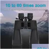 Telescope Binoculars Borwolf 10-380X100 High Magnification Hd Professional Long Range Zoom 10-60 Times Binocars Light Night Vision Dro Dhupa