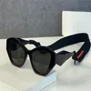 Neue Modedesign-Sonnenbrille 07WF, Katzenaugenrahmen, diamantförmig geschnittene Bügel, Sportstil, beliebt und einfach, für den Außenbereich, UV400-Schutz, 233 g