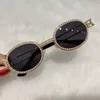 Lunettes de soleil rondes rétro Pretection Blu-Ray femmes lunettes de soleil Steampunk Vintage pour hommes lentille claire lunettes de soleil strass Oculos294U