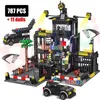 Jouets de véhicules SWAT poste de Police militaire ville modèle ensemble Prison voiture policier bateau chiffres blocs de construction bricolage jouet pour enfants garçons cadeau L231114