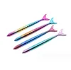 Stylos à bille sirène mignons Kawaii, stylos d'écriture pour étudiants, fournitures de papeterie, stylo Gel coloré créatif