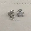 örhänge studs pärla örhängen korsa x kabel fyra pärla charm prong sliver diamant designer mode för designers kvinnor populära kärlek smycken kvinna lyx toppkvalitet