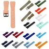Cinturini per orologi Cinturino in silicone per Gear S3 Frontier Classic Nero Colori puri Sostituzione 22mm294T