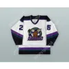 MAGLIA DA HOCKEY BIANCA STEPHANE MORIN 25 MINNESOTA MOOSE NUOVA cucitura superiore S-M-L-XL-XXL-3XL-4XL-5XL-6XL