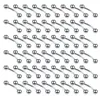 Other Fashion Accessories 100PCSLot Stainless Steel Earring Helix Nose Eyebrow Lip Labret Rings Tragus Tongue Barbell Navel Belly Piercings Body Jewelry 231208