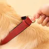 Coleiras para cães Coleira animal pequena e média etiqueta anti-perdida cabelo antiaderente resiliência macia