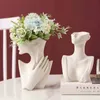 Vasen Keramikvase im nordischen Stil, Frauenkörpermodell, moderne Körperkunstvase, Heimdekoration, kreativer Blumentopf, Wohnzimmerdekoration, 231208