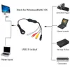 Cartes DVR EzCAP 172 1568 Mise à niveau vers 159 USB 2.0 Clé de capture audio-vidéo CVBS Carte d'enregistrement S-Vidéo pour V8 Hi8 DVD VHS DVR TV Caméscope 231208