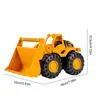 Diecast Model Cars Utsökt ingenjörsgrävare Toy Fun Bulldozer Tractor Dump Truck Model för småbarn och unga barn Födelsedagsresegrester231114