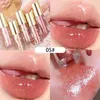 Lip Gloss Mirror Glittering Waterproof Moisturizing Shimmer Shiny Lipglaze 5 Colors Nude Jelly Tint Makeup Lipstick