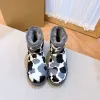 2023 Kids Boots Mini Bow Australie Classic Girls designer shoes Toddler Children Winter Snow Boot Baby Kid Youth Black size 21-35