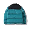 Heren donsparka Uitloperjas Borduren Paar Straat Warm Eenvoudig Wintermode Outdoor Katoenen gewatteerde jas Een groothandel Groothandel 2 stuks 10% korting C