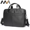 Aktentaschen MVA Aktentasche Herren Echtleder Tasche Bürotaschen Für Männer Messenger Laptop Business Handtaschen 15 Zoll 231208