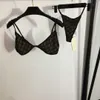 marque Sous-vêtements costume designer femmes Lingerie dentelle maille soutien-gorge sous-vêtements sous-vêtements string triangulaire avec boîte décembre 08 nouveautés