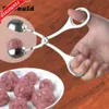 Upgrade New Stainless Steel Meatball Maker Clip Fish Ball Rice Ball Making Mold Form Tool Kitchen Accessories Gadgets cuisine cocina