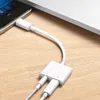 Adaptateur audio 2 en 1 pour iOS, séparateur de câble AUX 3,5 mm, pour samsung, huawei, iPhone 14, 13, adaptateur, connecteur de casque, câble de chargement pour écouteurs