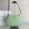 Véritable sac triangle en cuir épaule fermeture de luxe femmes sac à main sacs à main designers aisselles sacs à bandoulière hommes soirée sacs à bandoulière