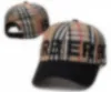 Yeni top kapakları kapaklar yüksek kaliteli sokak kapakları moda beyzbol şapkaları erkekler kadın spor kapakları tasarımcı ayarlanabilir fit şapka s16
