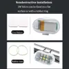 Nuovo 1/2x Evidenzia luce stroboscopica a LED con telecomando senza fili per auto, moto, bici, drone, scooter, spia, indicatore flash