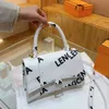 Mektup Kum Saati Kadınlar Tote Paris Omuz Crossbody Çanta Tasarımcı Çantaları Küçük Kare El Çantası Moda Deri E bir E bir araya getirme çantası Cüzdan 231209