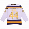 Mighty Ducks Movie Gordon Bombay 96 Charlie Conway 99 Adam Banks Greg Goldberg 44 Fulton Reed Hockey Jersey