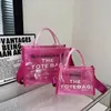 Kadınlar Marcelo Pvc Tote Tasarımcı Çanta Çapraz Vücut Tavaları Çanak Tack Moda Clear Seyahat Beach Shopper Büyük Lady Omuz Çantaları Burlon Snapshot Lüks Erkek Debriyaj Çantaları