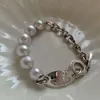 Hochwertiges Designer-Armband mit 23 neuen ovalen Diamant-Perlen der Western-Kaiserinwitwe für Damenmode, kleine, vielseitige Kunsthandwerke, leicht und hochwertig