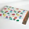 Gift Wrap 10x13inch Courier Bag Colored Pineapple Print Express Bags Small Business Supplies Packing Envelope Mailing 100Pcs