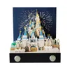 Calendrier Omoshiroi 3D Note Design Château Conte De Fées Bloc-Notes 3D Notes Autocollantes Princesse Scrapbooking Kawaii Accessoires Cadeaux De Fête Cadeau 231208