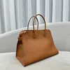 10A Designer Bag Margaux Bag Brand Handgjorda Margaux 17 Mirror Top High-klass Wax Line läder Läder lyx Klassisk mode stor kapacitet Tote Handväska utan axel