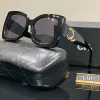 Luxus-Designer-Sonnenbrille, Mann und Frau, rechteckige Sonnenbrille, Unisex, Designer-Schutzbrille, Strand-Sonnenbrille, Retro-Rahmen, Luxus-Design, UV400, mit Box, sehr gut