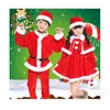 Meisjes Jurken Jaar Peuter Baby Kerst Elanden Fleece Kostuum Rode Kerstman Lange Mouw Prinses Met Hoed Sjaal Kerstmis 231208