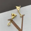 Boucles d'oreilles délicates de styliste, boucles d'oreilles simples pour hommes et femmes, bijoux de bonne qualité