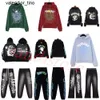 Nouveau 23SS Designer Sweats à capuche Hellstar Sweat à capuche Vintage Sweatshirts Portrait Épaissi Athleisure Poches peintes Hommes Femmes Pulls à capuche