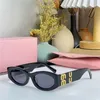 Солнцезащитные очки Miu Whole Designer Стильные женские солнцезащитные очки с океанскими линзами, европейско-американский показ на подиуме, большая оправа UV4310m