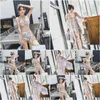 Swim Wear Tankinis Push Up Vintage Sweet 3 Pieces Set Ered Belly Show Thin Spring Y Women Small Bust Swimsuit Drop Delivery Sports Out Dhhde