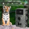 Jaktkameror 16MP 1080p Portable Day Night Po Video Taking Trail Camera Multifunktion Outdoor Monitoring 38 Infraröda lampor 231208