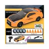 Auto elettrica/Rc Auto elettrica/Rc 2.4G Drift Rc 4Wd Giocattolo Telecomando Gtr Modello Ae86 Veicolo da corsa Giocattoli per ragazzi Regalo per bambini Drop D Dhlwa