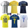 2023 2024 AL Nassr Soccer Jerseys 23 24 Shabab Saudi Mane Talisca Gonzalo Laporte Konan Fofana Brozovic Telles Ronaldo, międzynarodowy dom na wyjazd al-Nasr